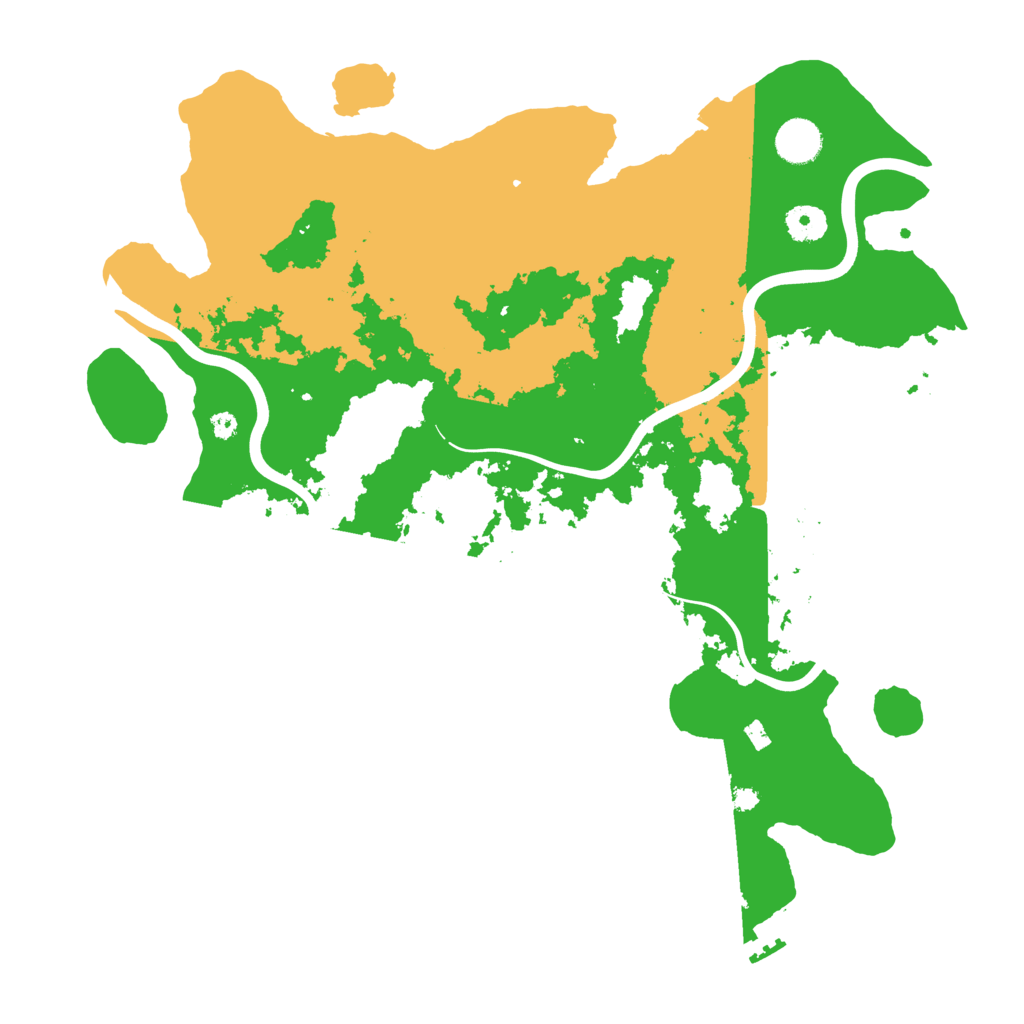 Biome Rust Map: Procedural Map, Size: 3950, Seed: 270913