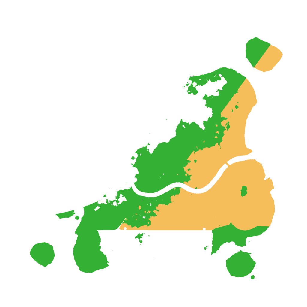 Biome Rust Map: Procedural Map, Size: 3000, Seed: 1883849830