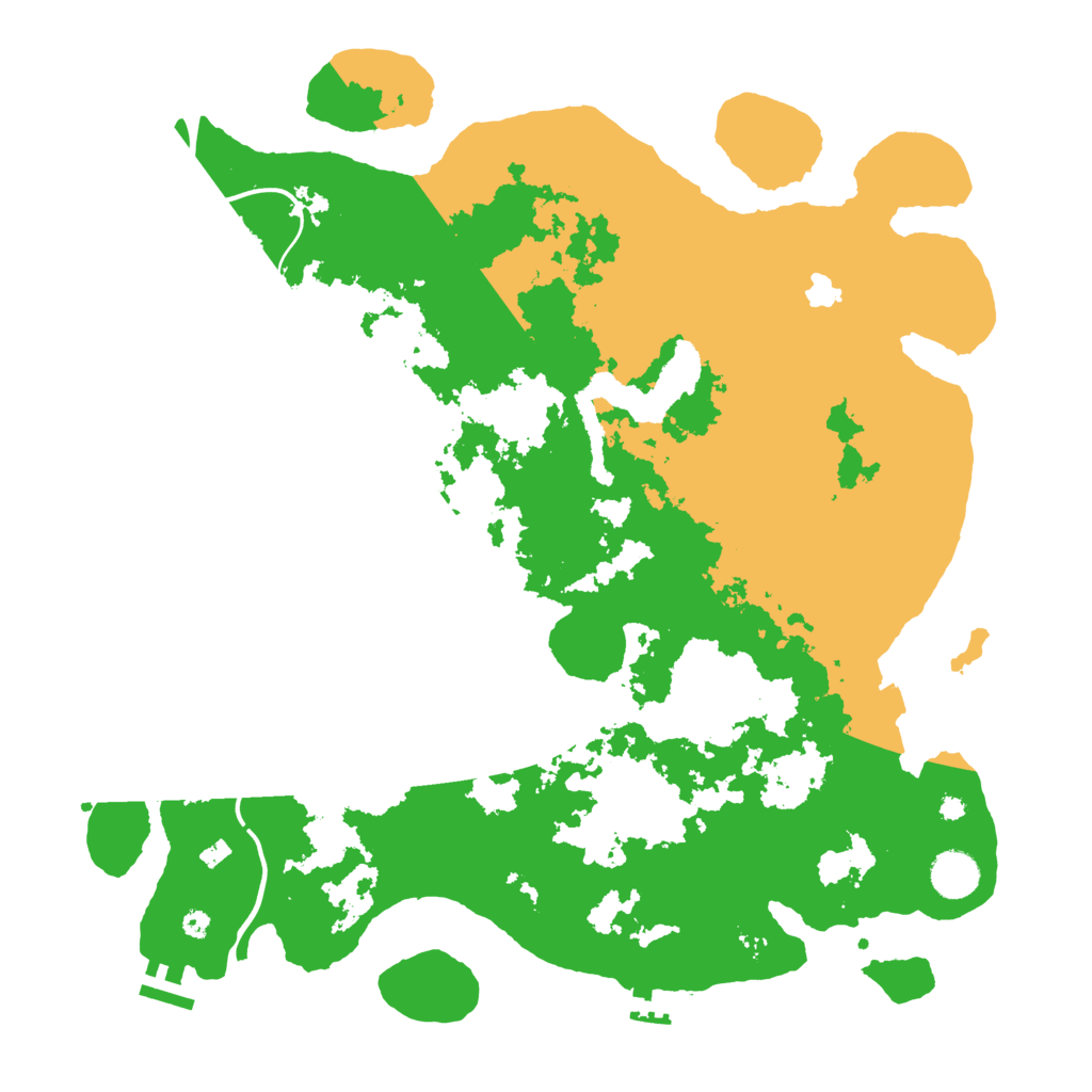 Biome Rust Map: Procedural Map, Size: 4000, Seed: 875317