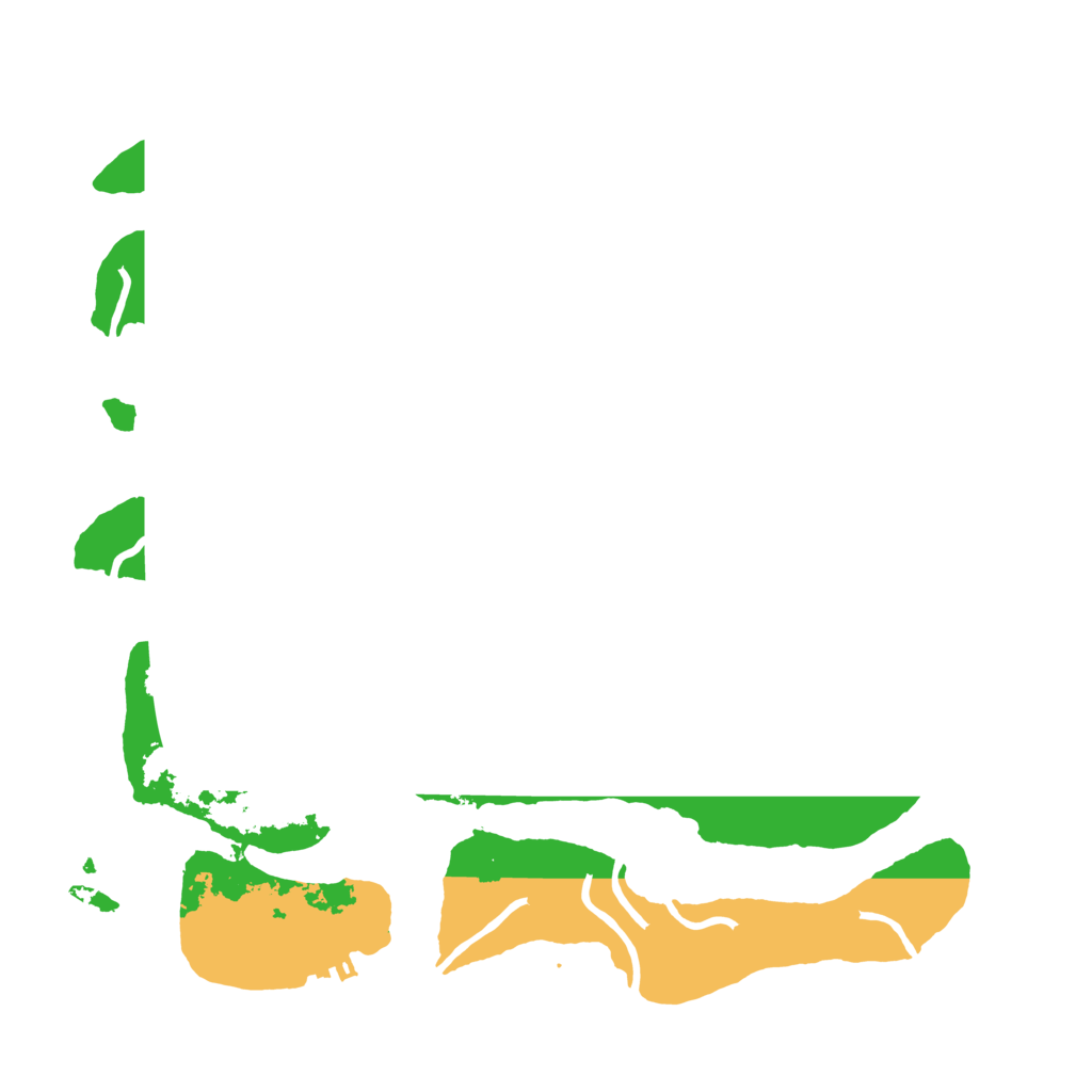 Biome Rust Map: Procedural Map, Size: 3700, Seed: 1135250427