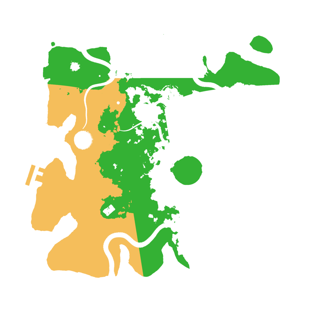 Biome Rust Map: Procedural Map, Size: 3000, Seed: 1908549104