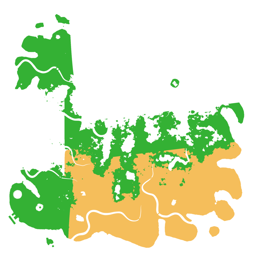 Biome Rust Map: Procedural Map, Size: 5300, Seed: 948759