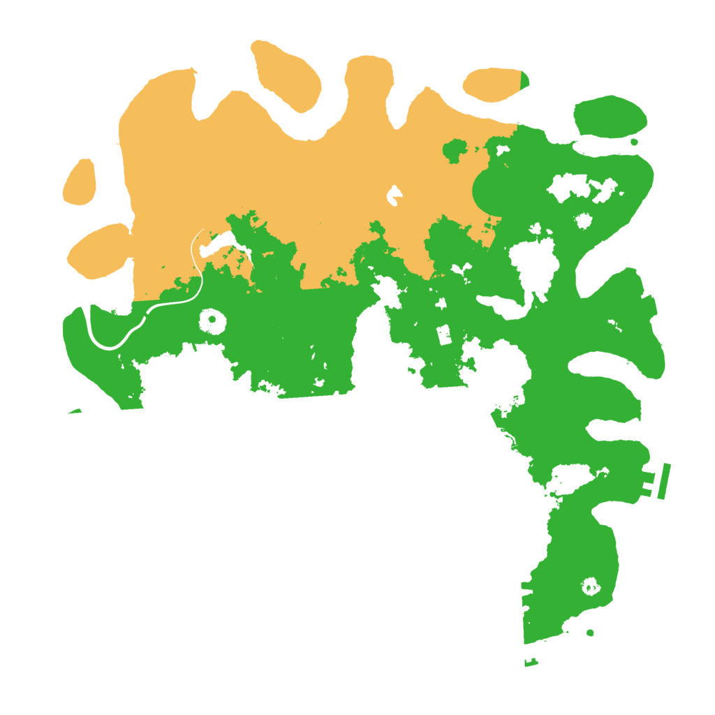 Biome Rust Map: Procedural Map, Size: 4000, Seed: 939579