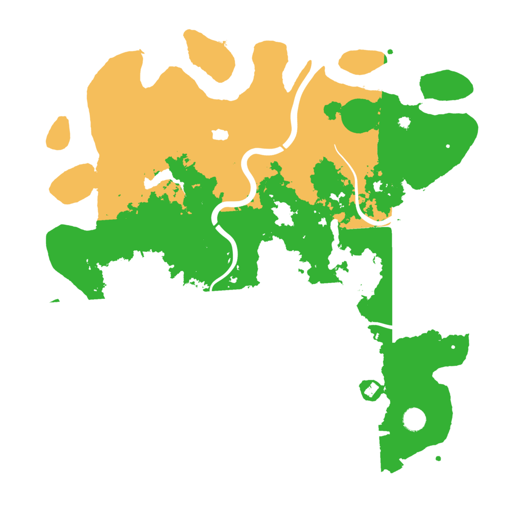 Biome Rust Map: Procedural Map, Size: 4000, Seed: 939579