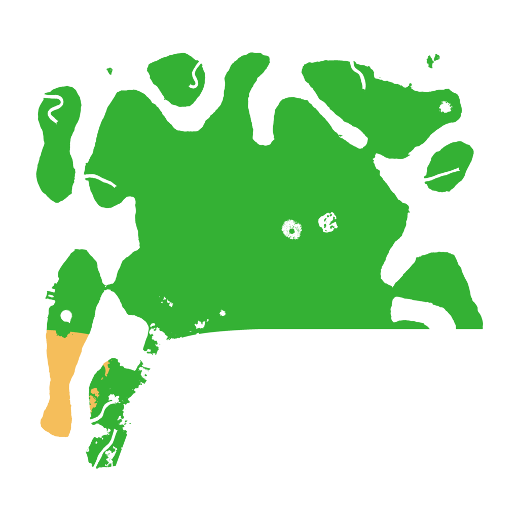 Biome Rust Map: Procedural Map, Size: 4000, Seed: 43048