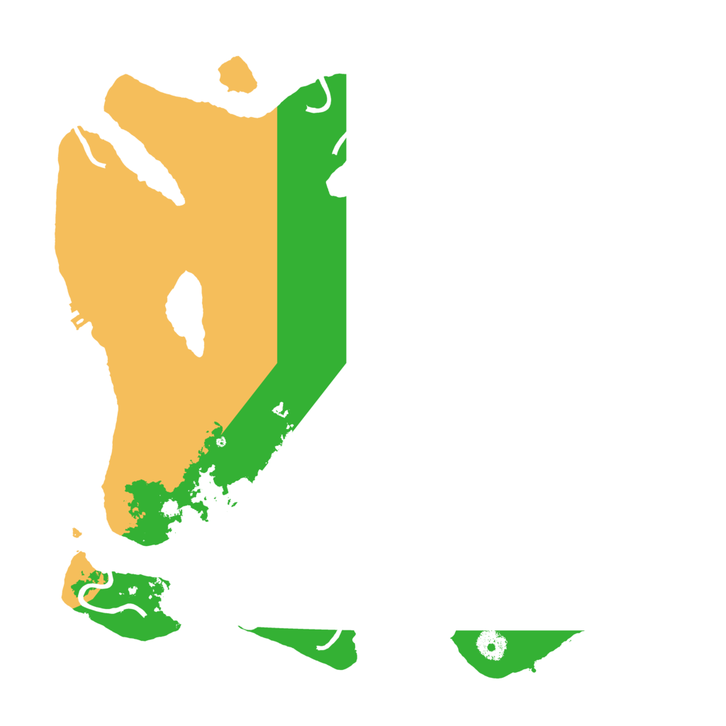 Biome Rust Map: Procedural Map, Size: 3700, Seed: 930391097