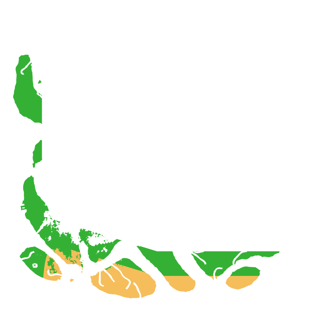 Biome Rust Map: Procedural Map, Size: 4500, Seed: 110608