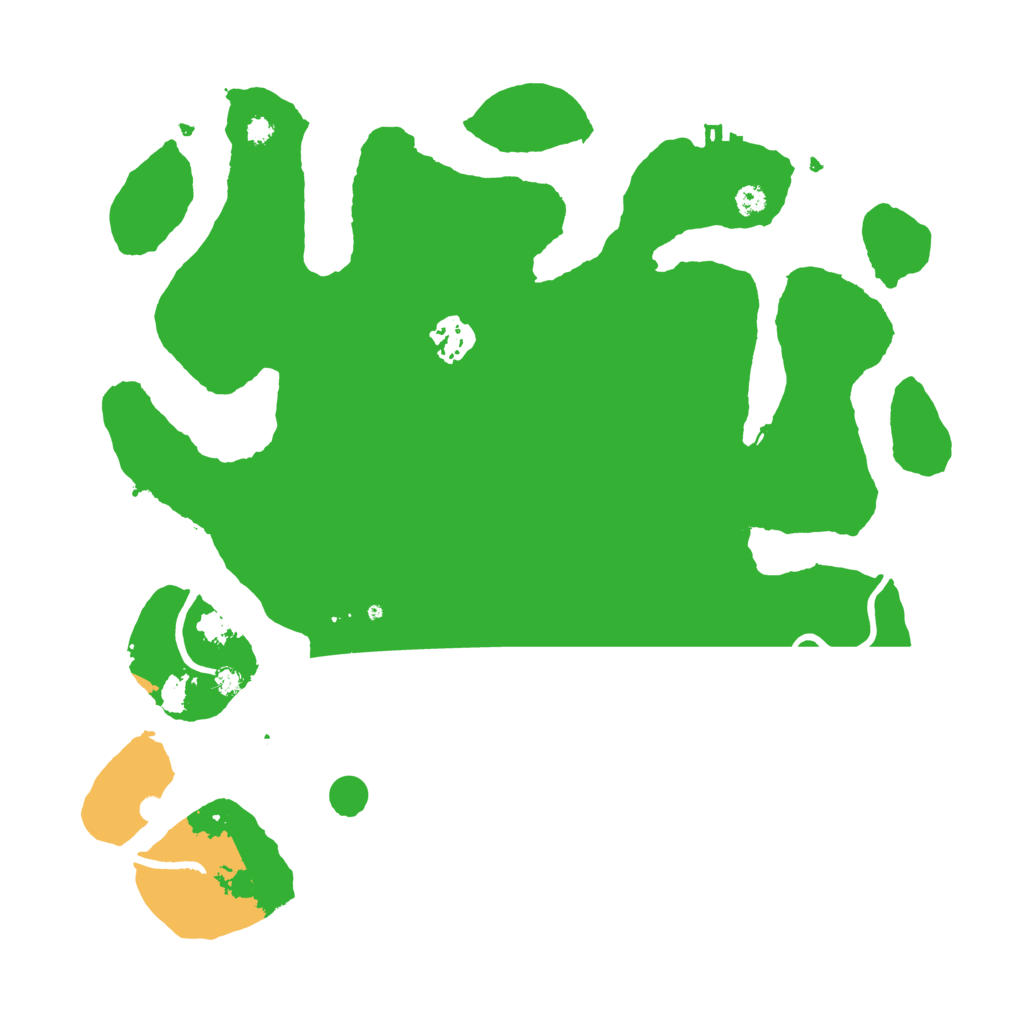 Biome Rust Map: Procedural Map, Size: 3500, Seed: 18073961