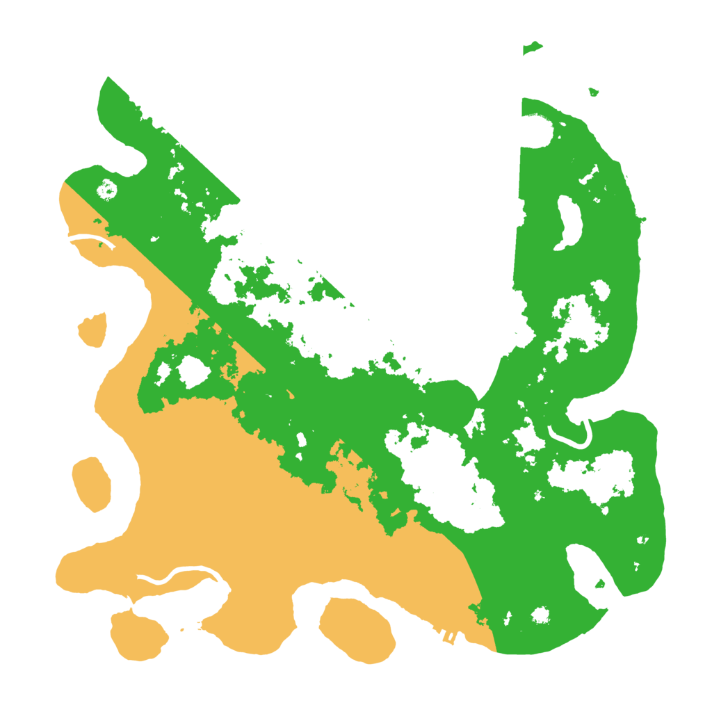 Biome Rust Map: Procedural Map, Size: 3700, Seed: 1304184269