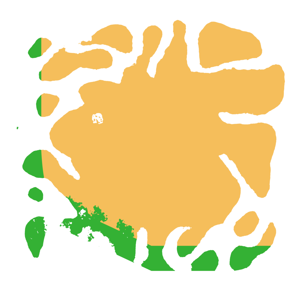 Biome Rust Map: Barren, Size: 4000, Seed: 87545452