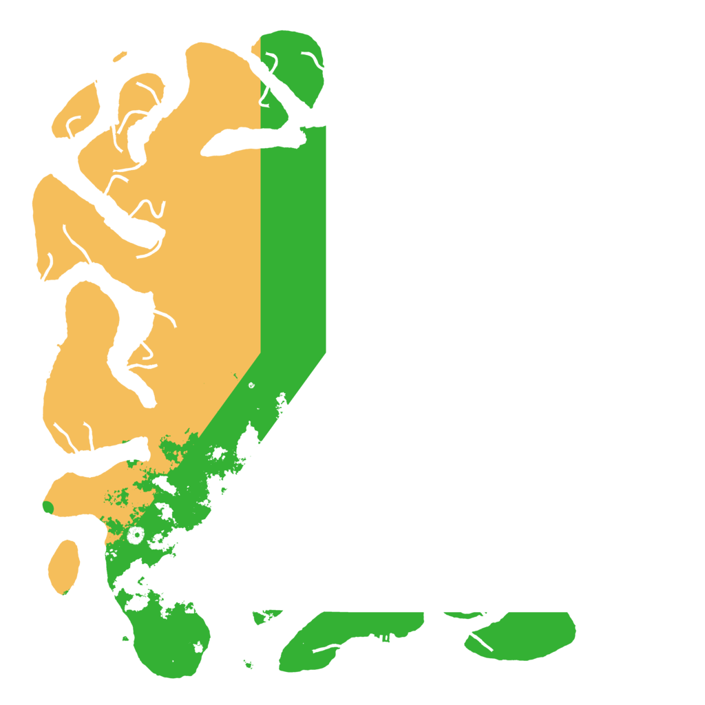 Biome Rust Map: Procedural Map, Size: 6000, Seed: 5666484