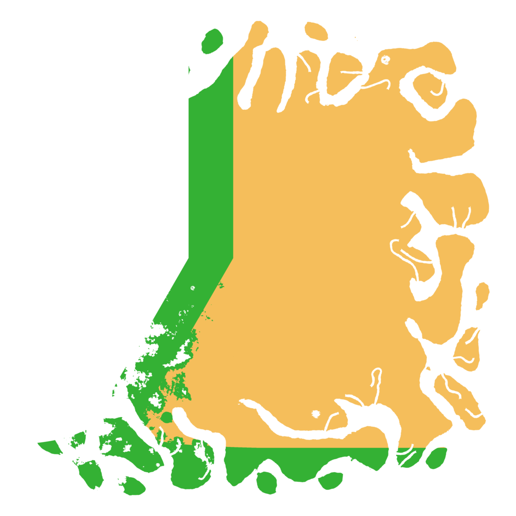 Biome Rust Map: Procedural Map, Size: 6000, Seed: 505999