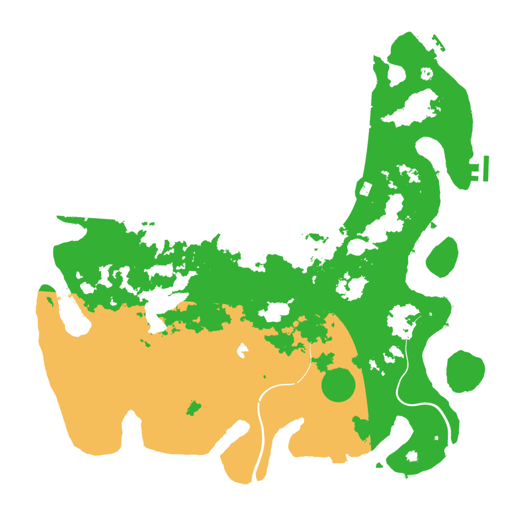 Biome Rust Map: Procedural Map, Size: 4000, Seed: 301562883