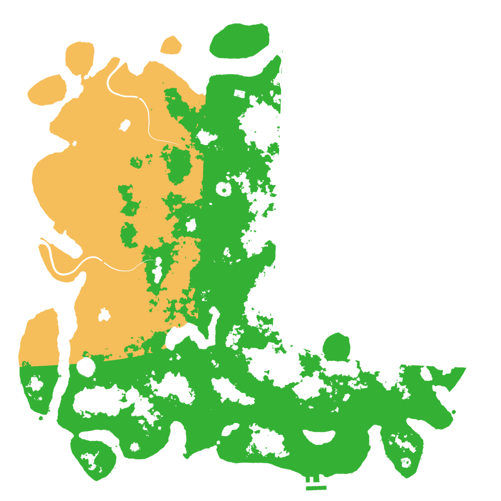 Biome Rust Map: Procedural Map, Size: 4927, Seed: 95348242