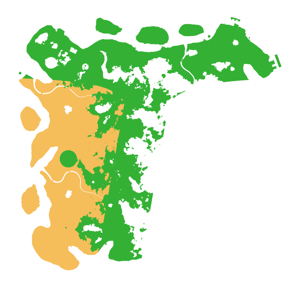 Biome Rust Map: Procedural Map, Size: 4500, Seed: 8675310