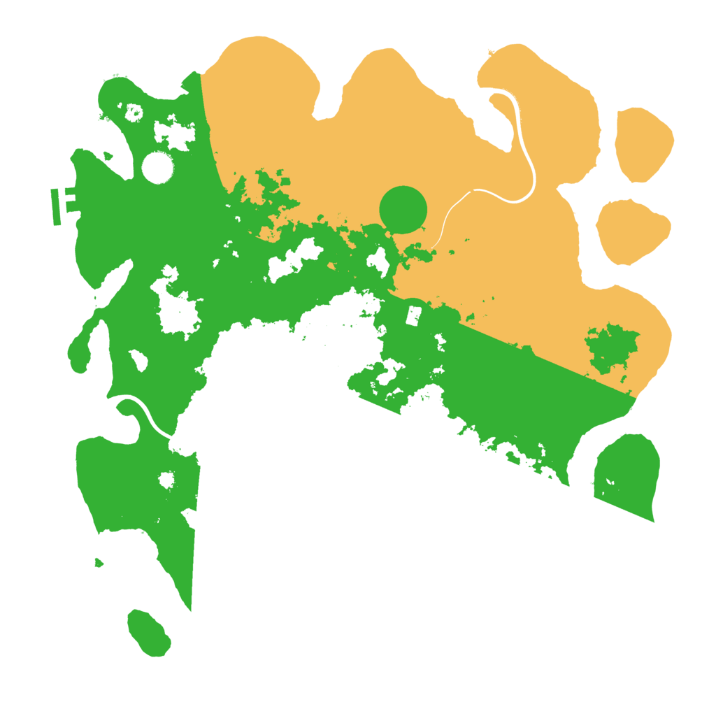 Biome Rust Map: Procedural Map, Size: 3950, Seed: 863533