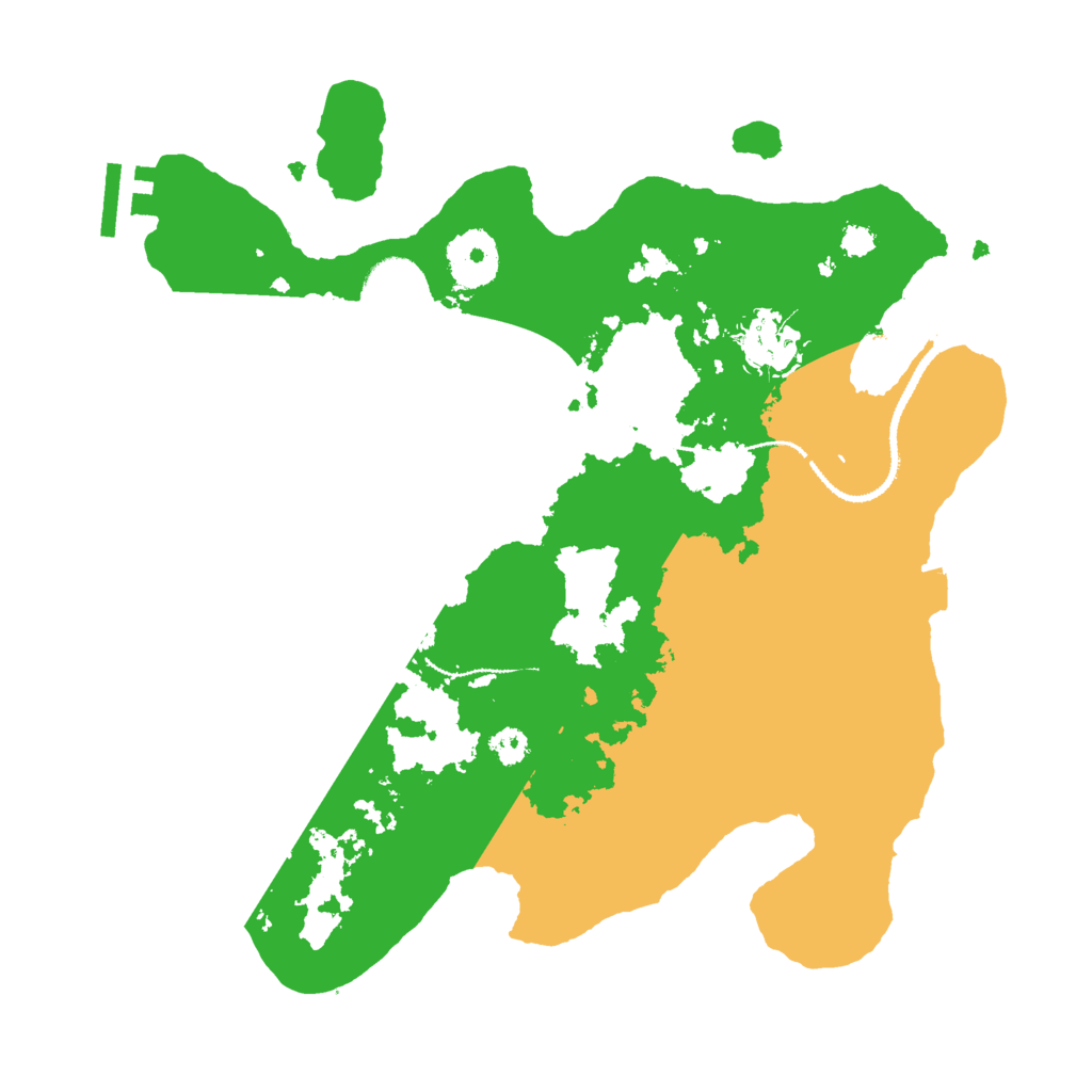 Biome Rust Map: Procedural Map, Size: 3000, Seed: 560906