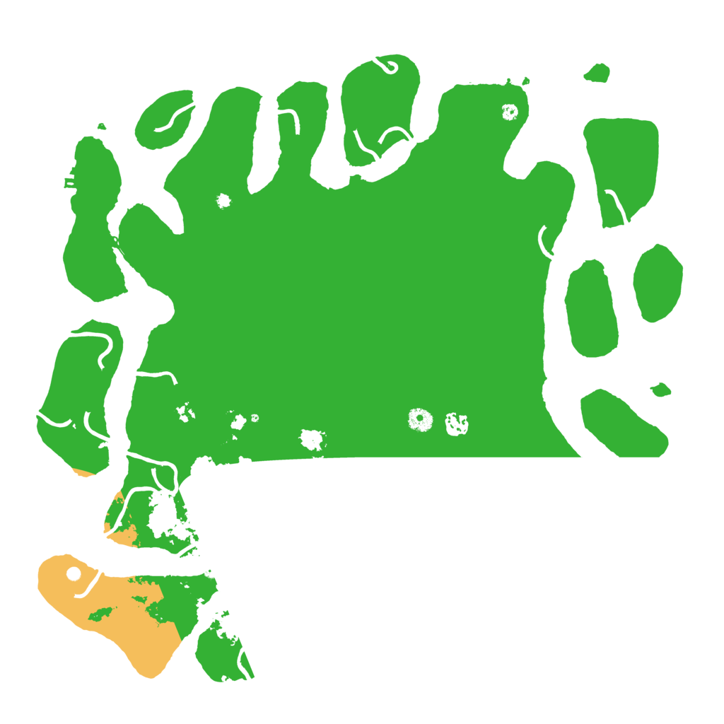 Biome Rust Map: Procedural Map, Size: 4500, Seed: 12545556