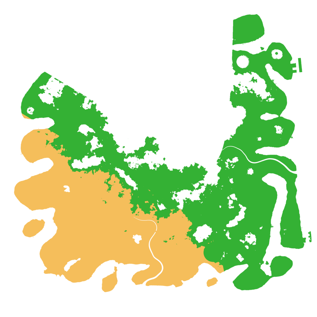 Biome Rust Map: Procedural Map, Size: 4500, Seed: 1893714905