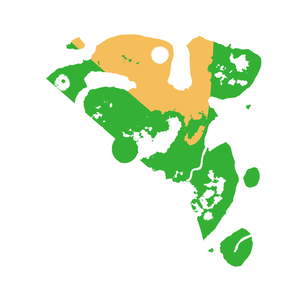 Biome Rust Map: Procedural Map, Size: 3000, Seed: 2065711777