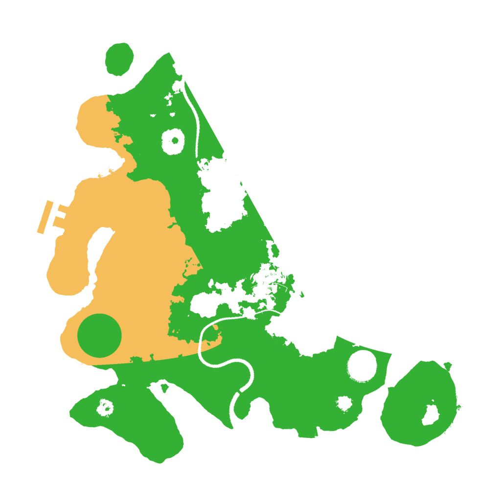 Biome Rust Map: Procedural Map, Size: 3000, Seed: 194524