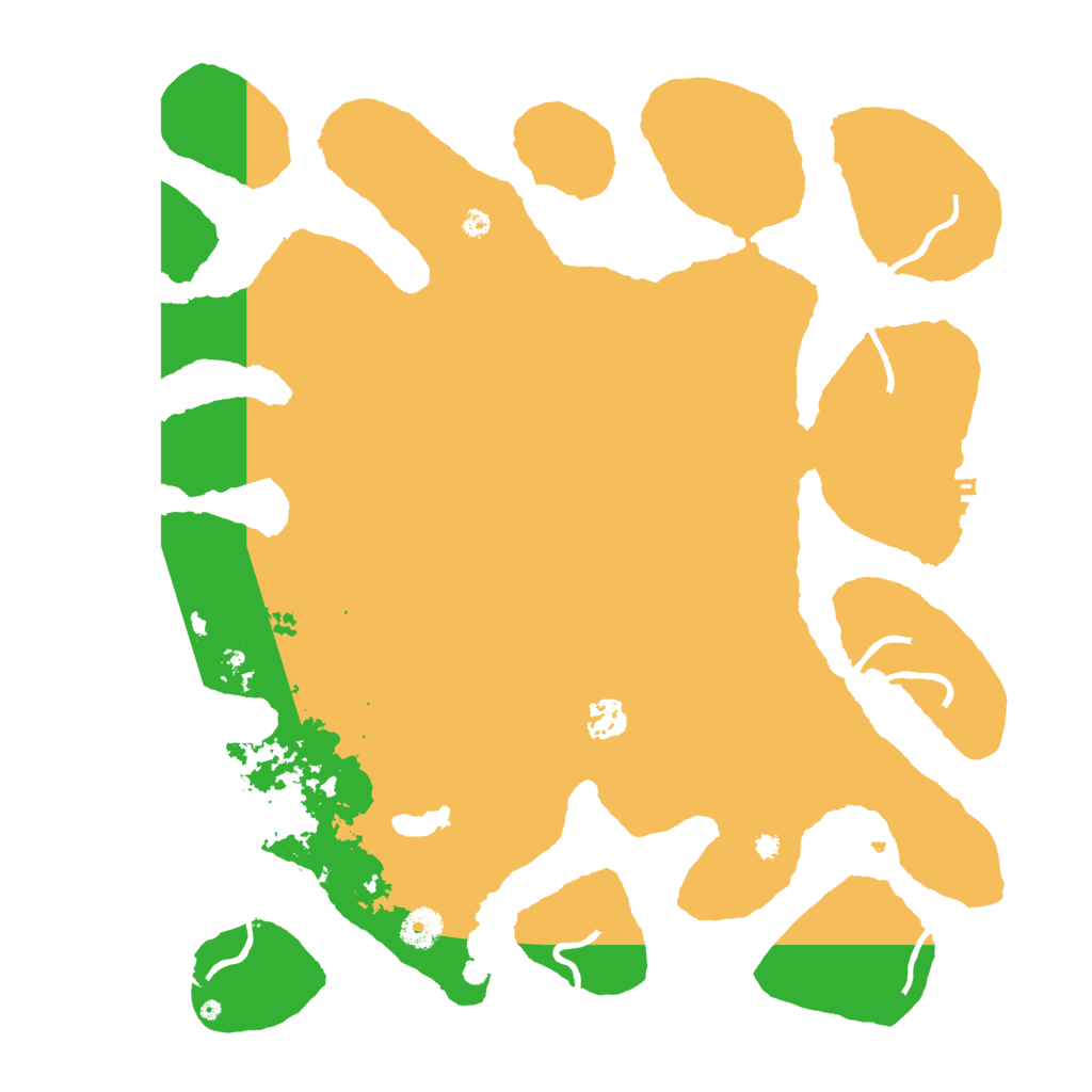 Biome Rust Map: Procedural Map, Size: 4000, Seed: 1226715599