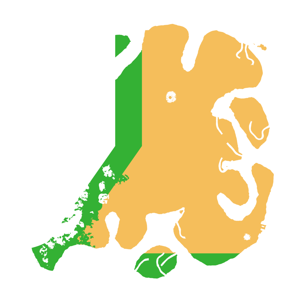 Biome Rust Map: Procedural Map, Size: 4000, Seed: 1021899