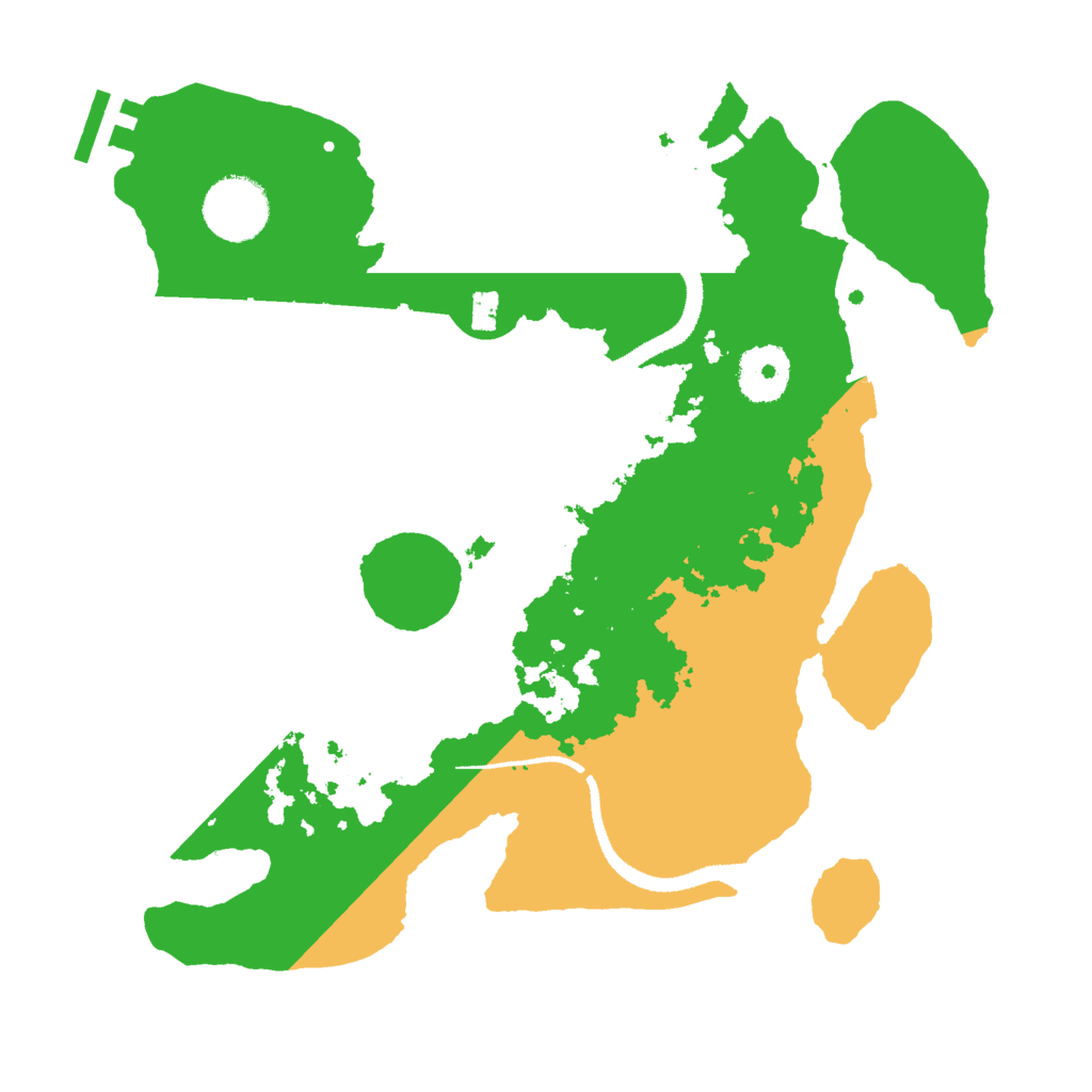 Biome Rust Map: Procedural Map, Size: 3000, Seed: 1167314157