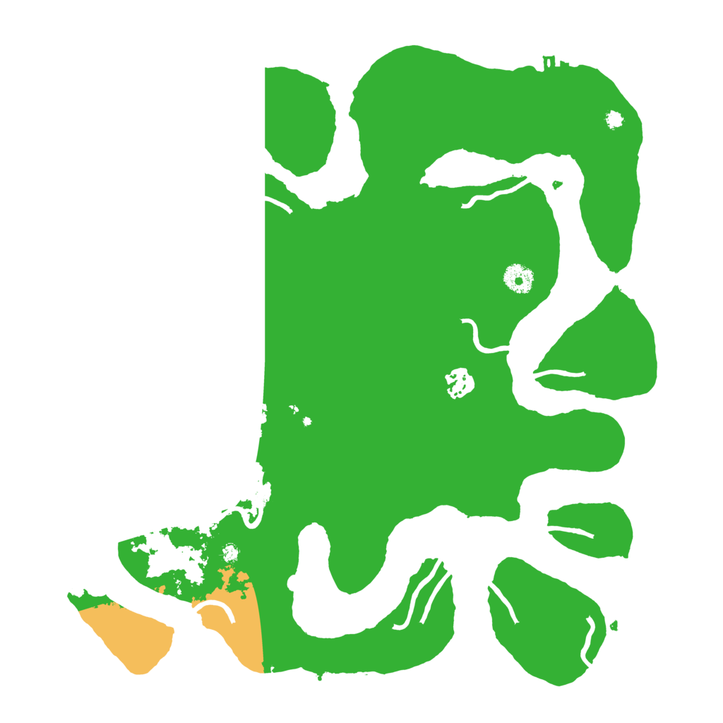 Biome Rust Map: Procedural Map, Size: 3700, Seed: 1921353372