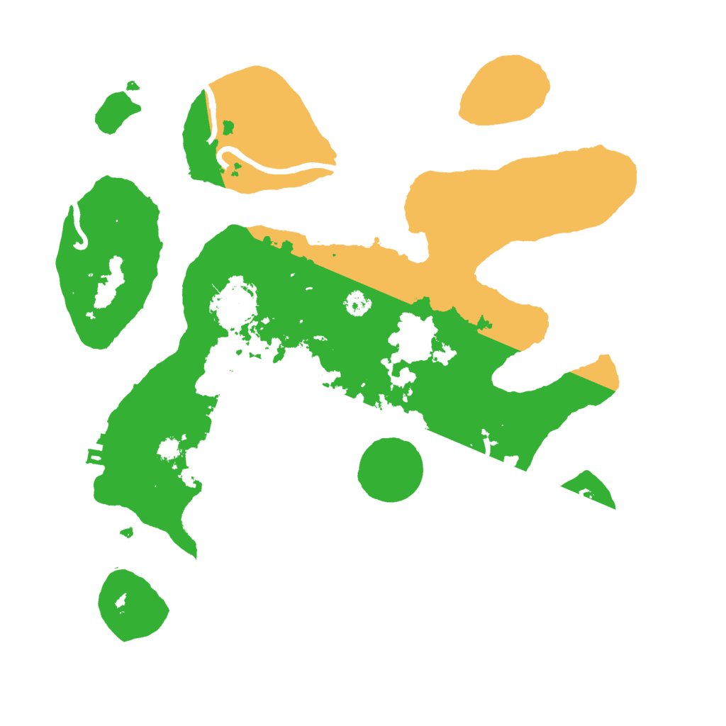 Biome Rust Map: Procedural Map, Size: 3000, Seed: 264899