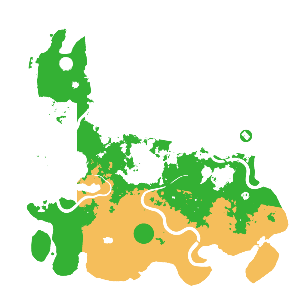 Biome Rust Map: Procedural Map, Size: 4000, Seed: 1822816060