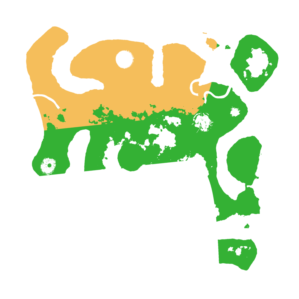 Biome Rust Map: Procedural Map, Size: 3000, Seed: 646151