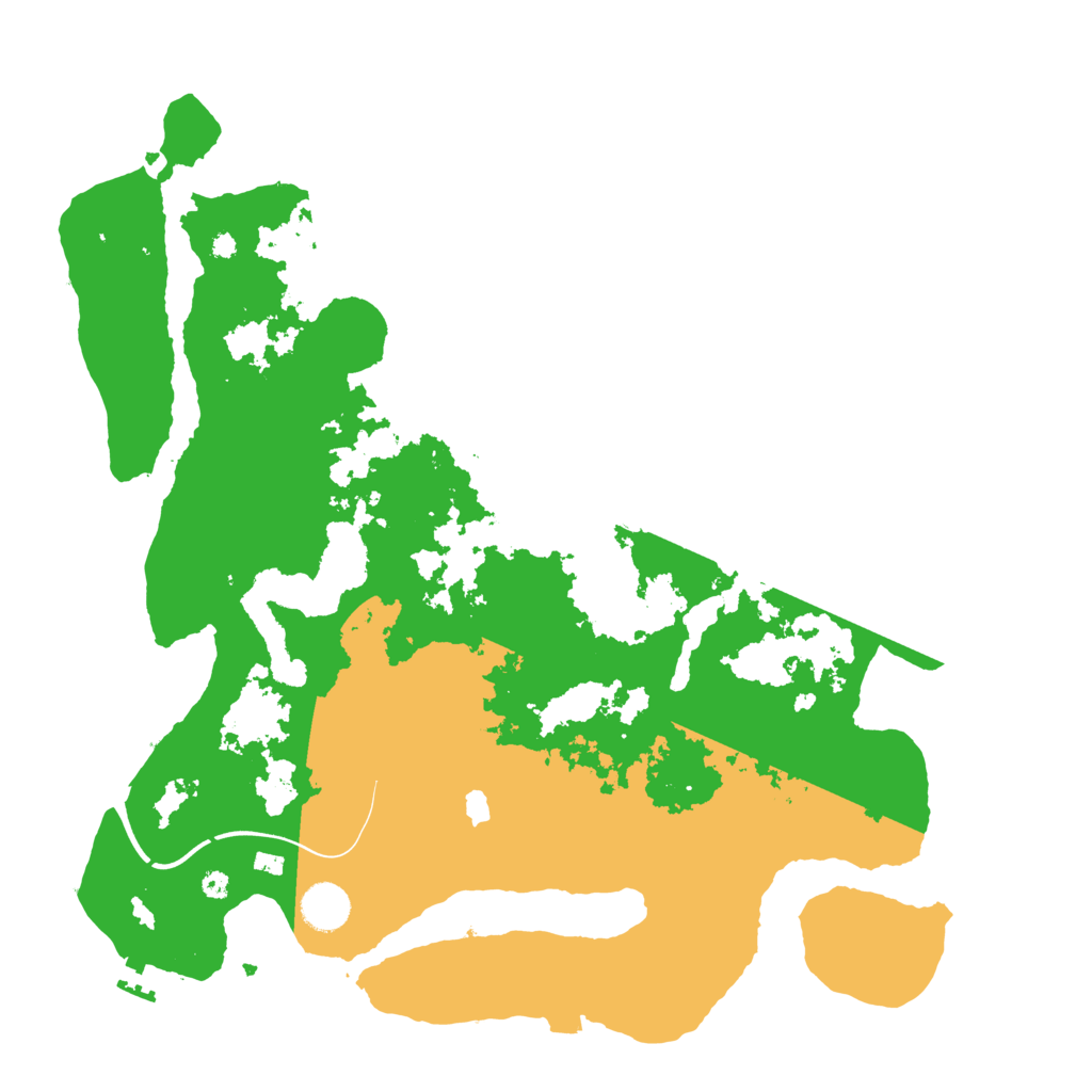 Biome Rust Map: Procedural Map, Size: 4000, Seed: 9654