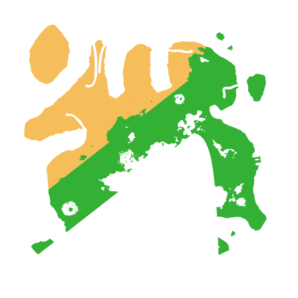 Biome Rust Map: Procedural Map, Size: 3000, Seed: 1243798636