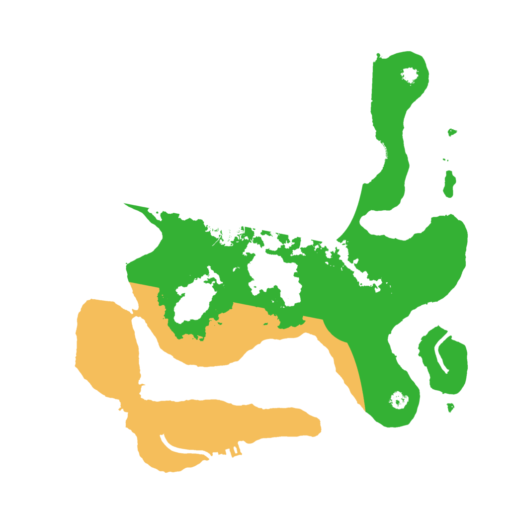 Biome Rust Map: Procedural Map, Size: 3000, Seed: 1421803835