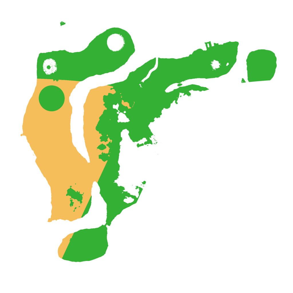 Biome Rust Map: Procedural Map, Size: 3000, Seed: 1974285853