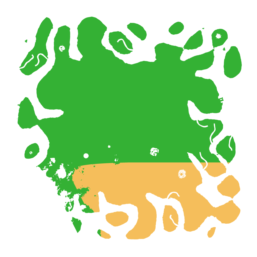 Biome Rust Map: Procedural Map, Size: 4500, Seed: 842