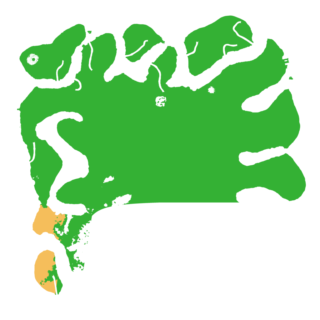 Biome Rust Map: Procedural Map, Size: 4300, Seed: 1433468162