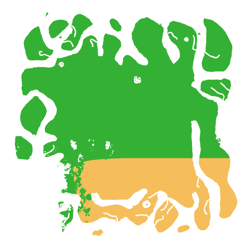 Biome Rust Map: Procedural Map, Size: 5000, Seed: 253