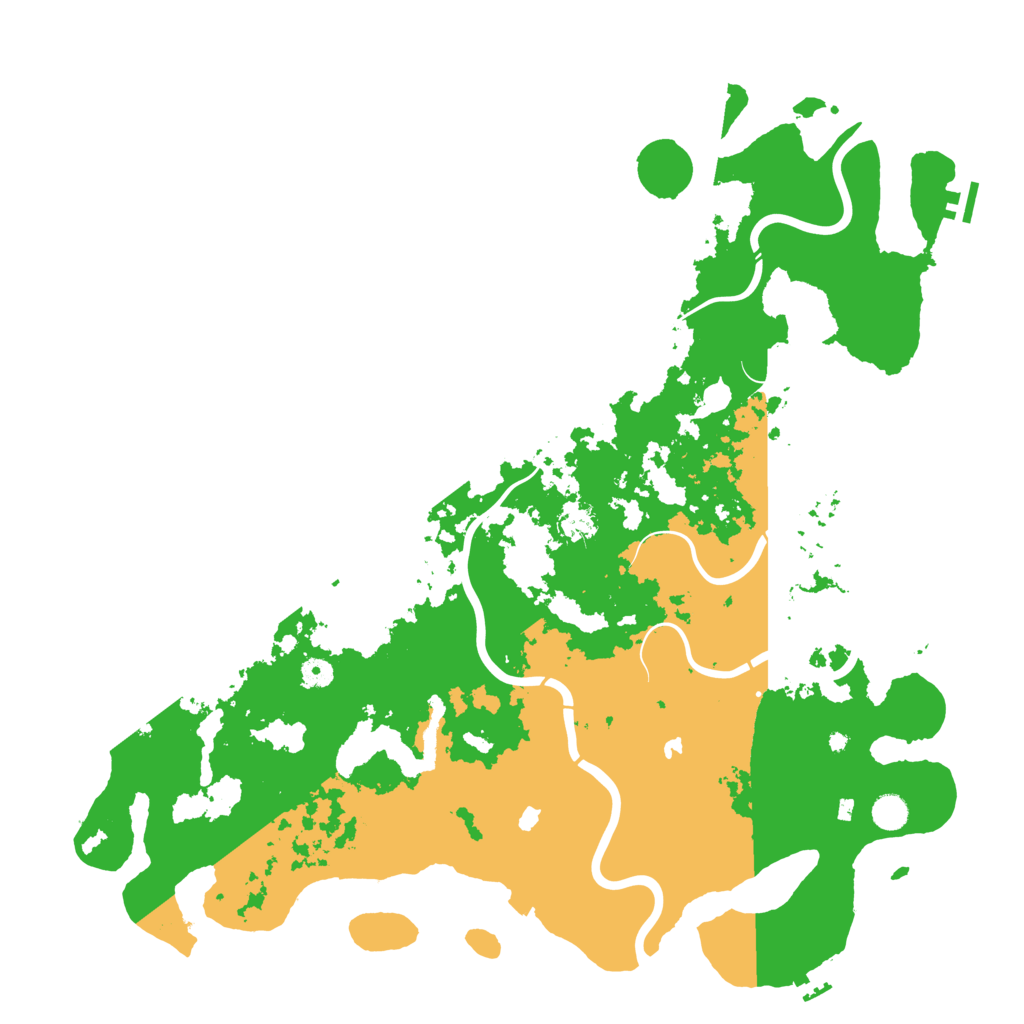 Biome Rust Map: Procedural Map, Size: 5000, Seed: 8052021