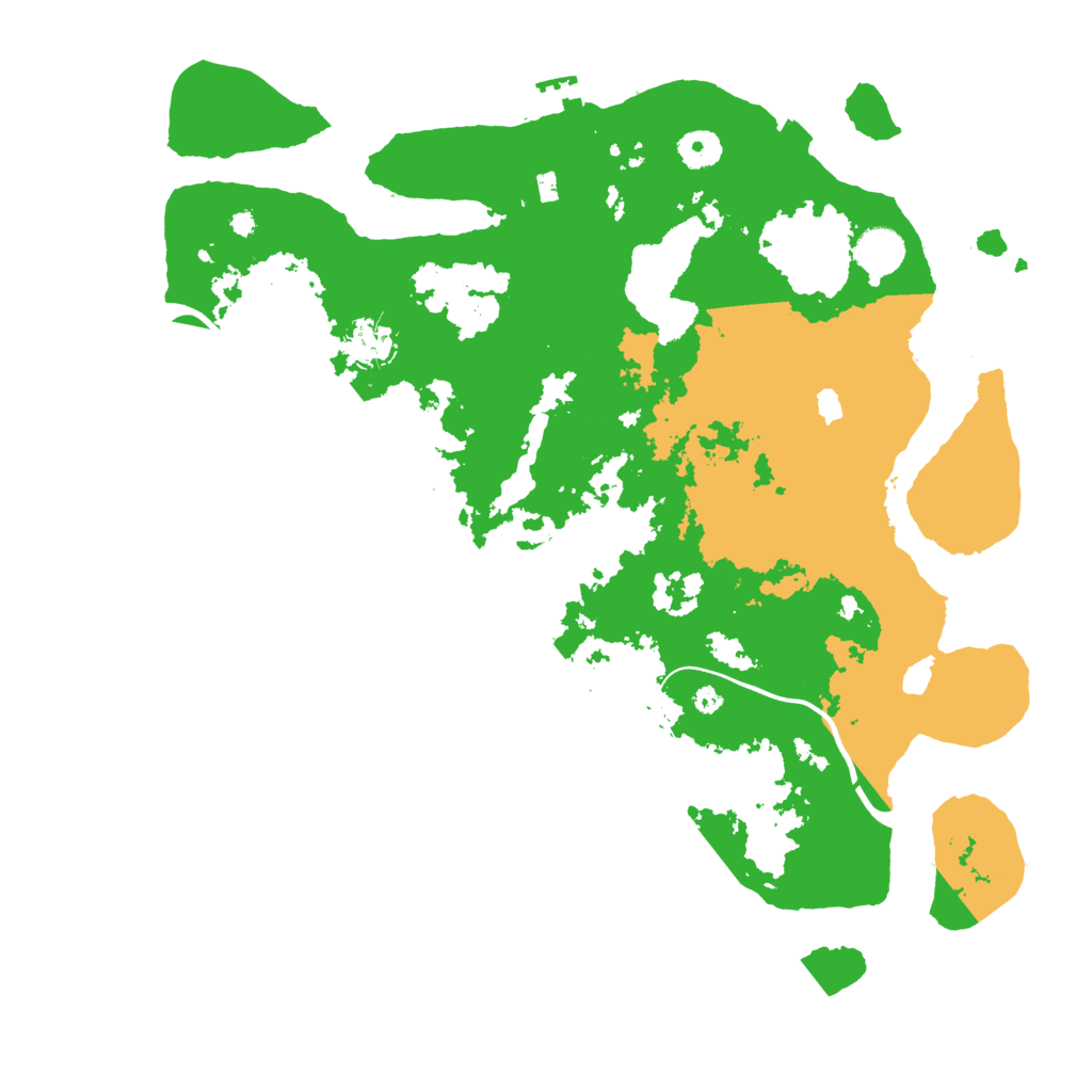 Biome Rust Map: Procedural Map, Size: 4000, Seed: 2185900