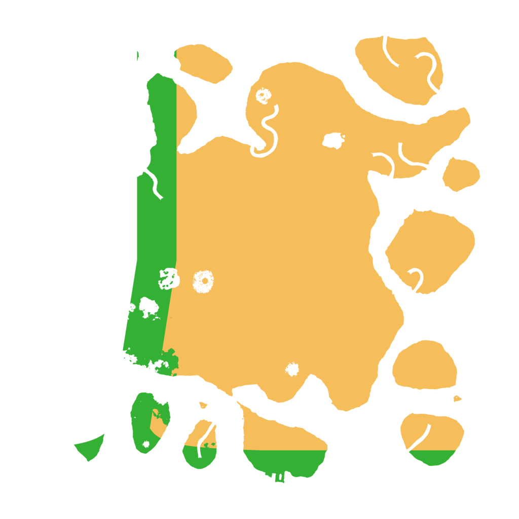 Biome Rust Map: Procedural Map, Size: 3500, Seed: 1183405789