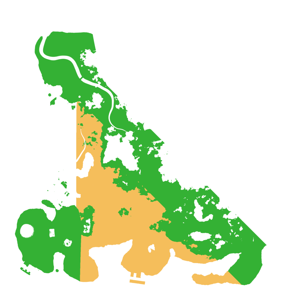 Biome Rust Map: Procedural Map, Size: 4000, Seed: 22345