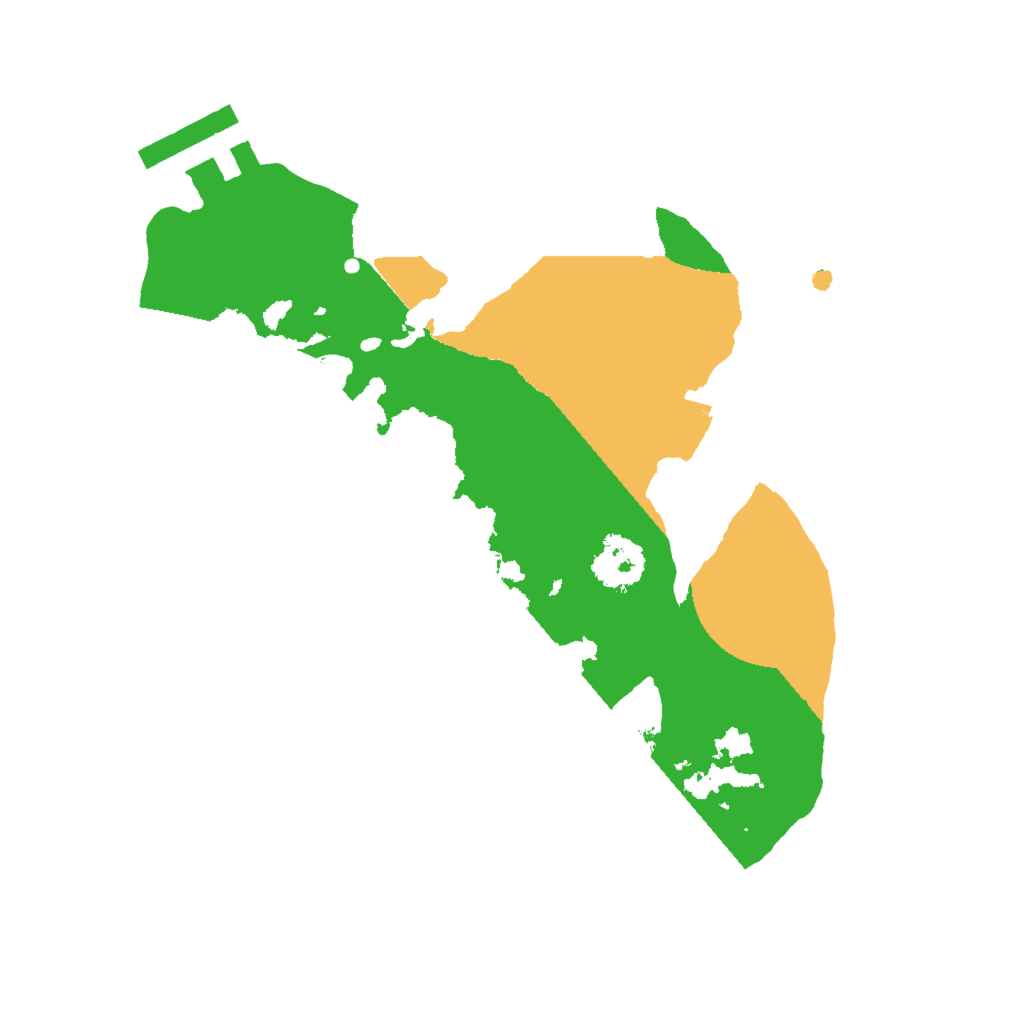 Biome Rust Map: Procedural Map, Size: 1999, Seed: 22474