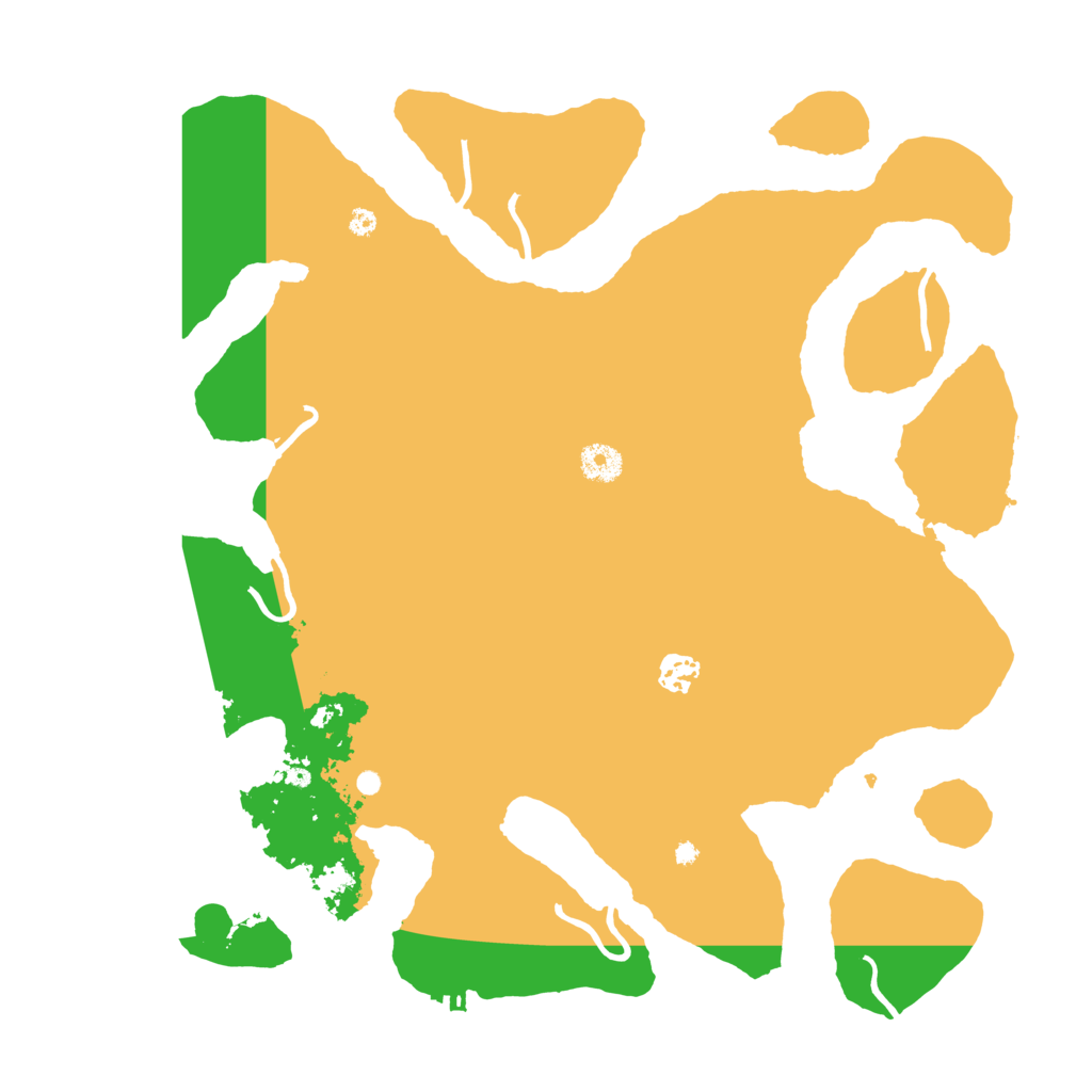 Biome Rust Map: Procedural Map, Size: 4000, Seed: 76552076