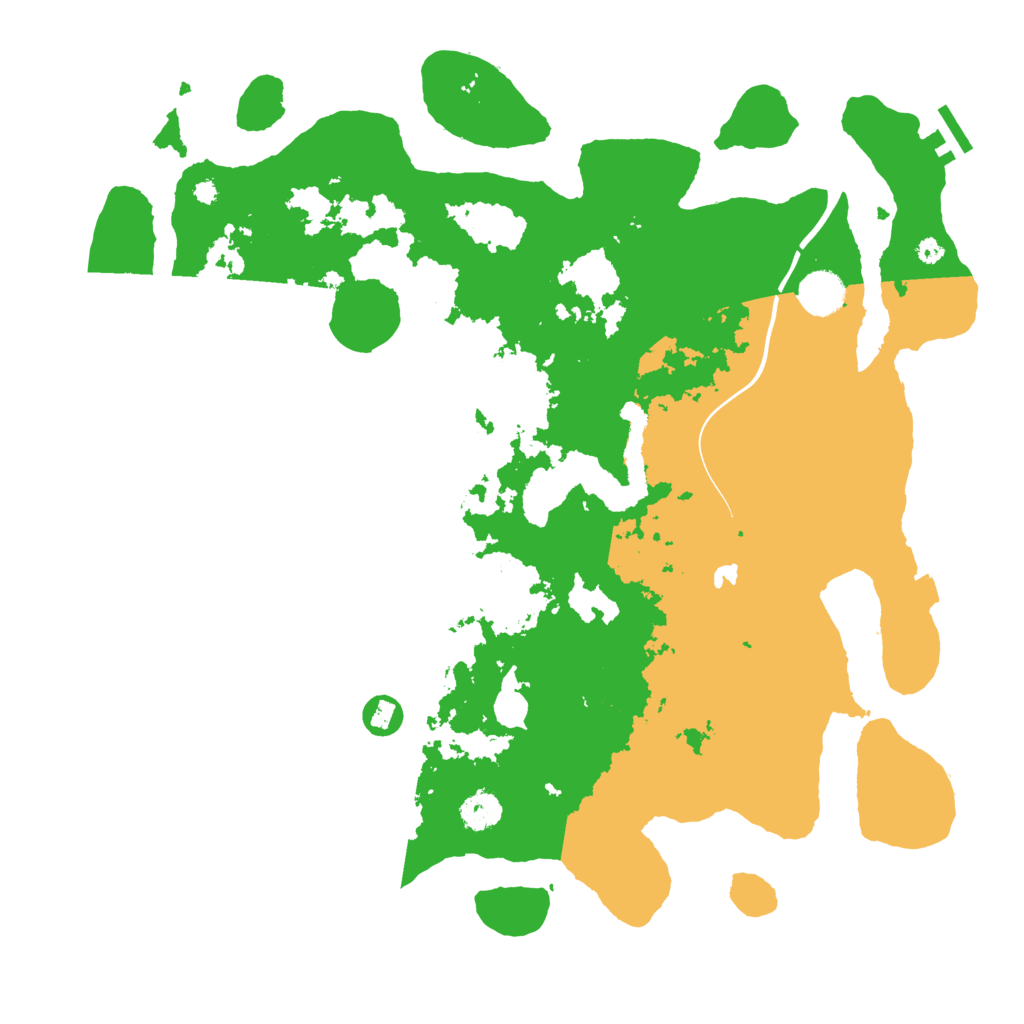 Biome Rust Map: Procedural Map, Size: 4000, Seed: 1062703414