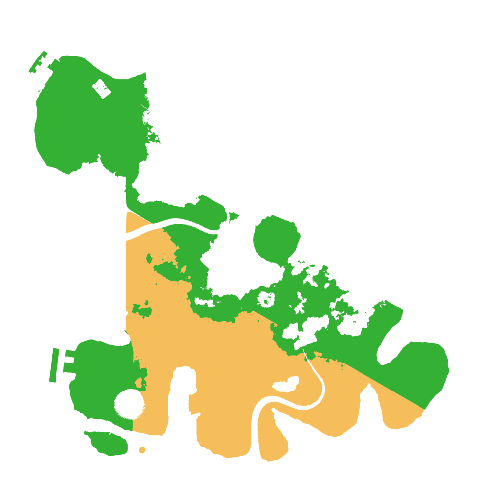 Biome Rust Map: Procedural Map, Size: 3000, Seed: 1786