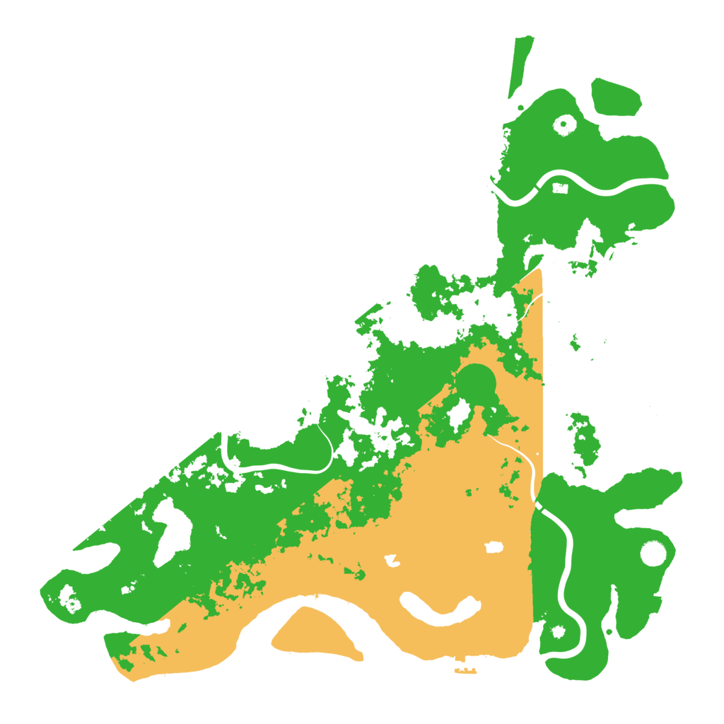 Biome Rust Map: Procedural Map, Size: 5000, Seed: 61952527