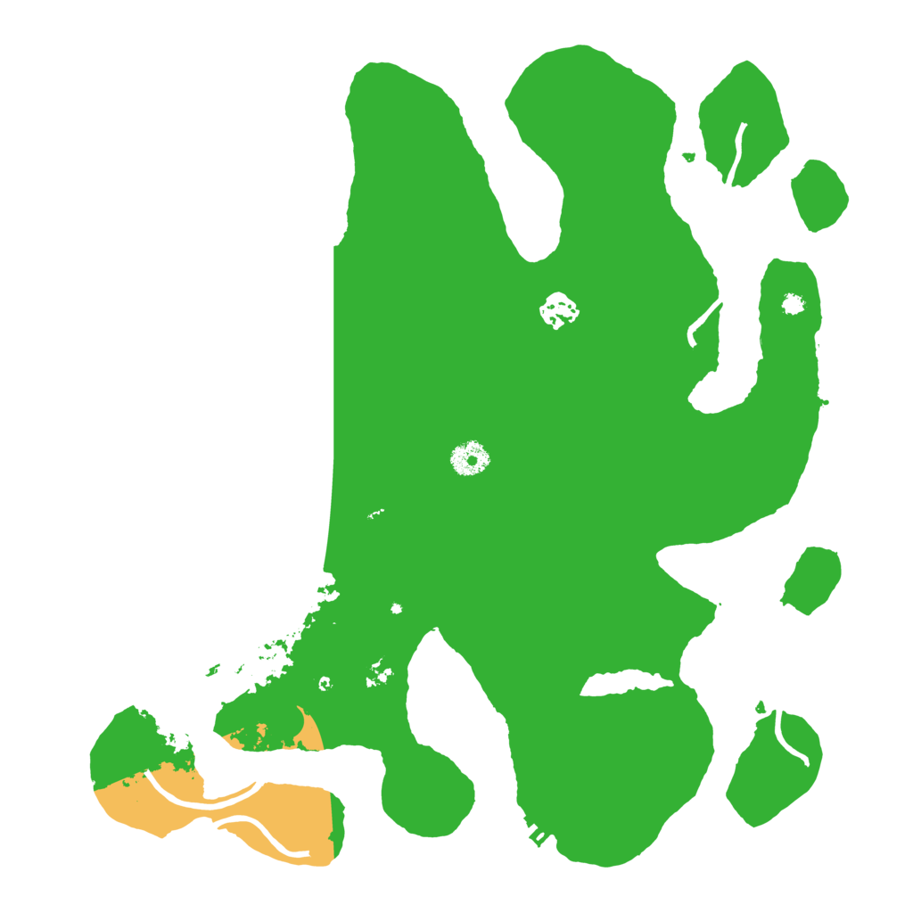 Biome Rust Map: Procedural Map, Size: 3800, Seed: 1177949269