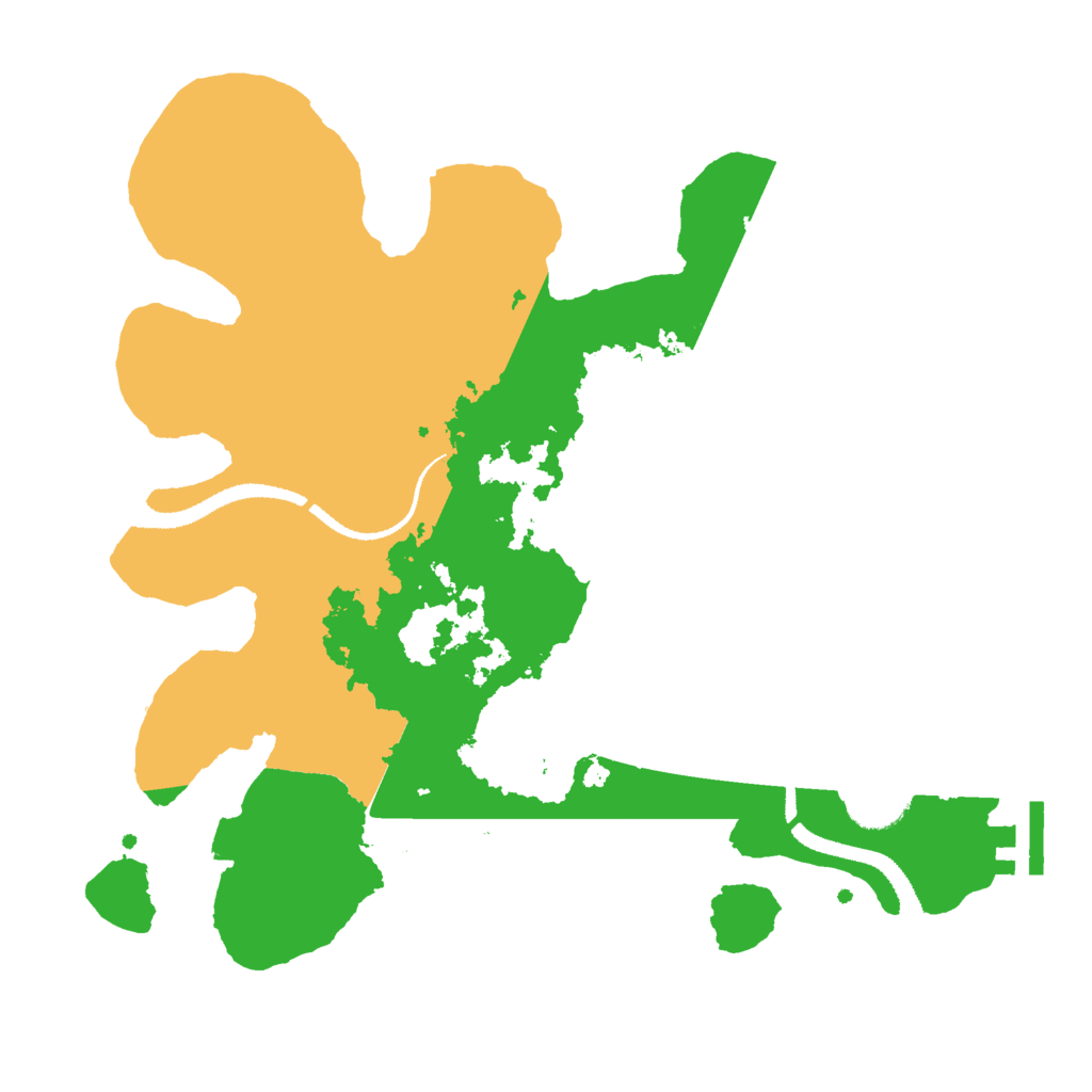 Biome Rust Map: Procedural Map, Size: 3000, Seed: 1927428052